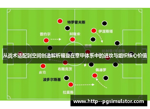 从战术适配到空间创造解析福登在意甲体系中的进攻与组织核心价值 从战术适配到空间创造解析福登在意甲体系中的进攻与组织核心价值